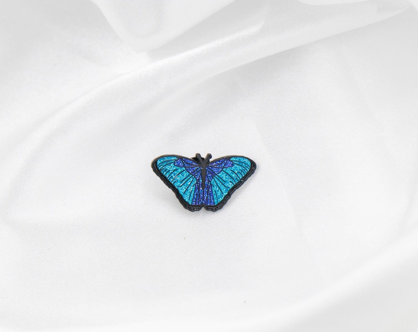 Blue Butterfly Pin