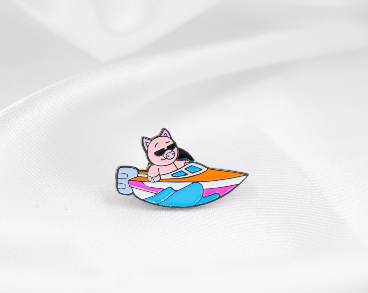 Boating Pig Pin