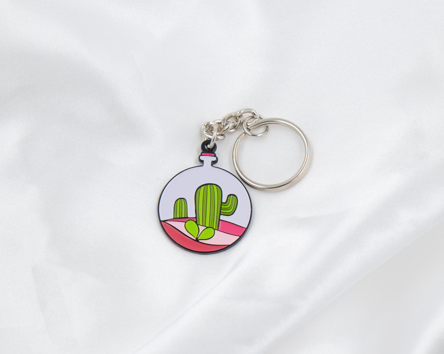 Cactus Keychain