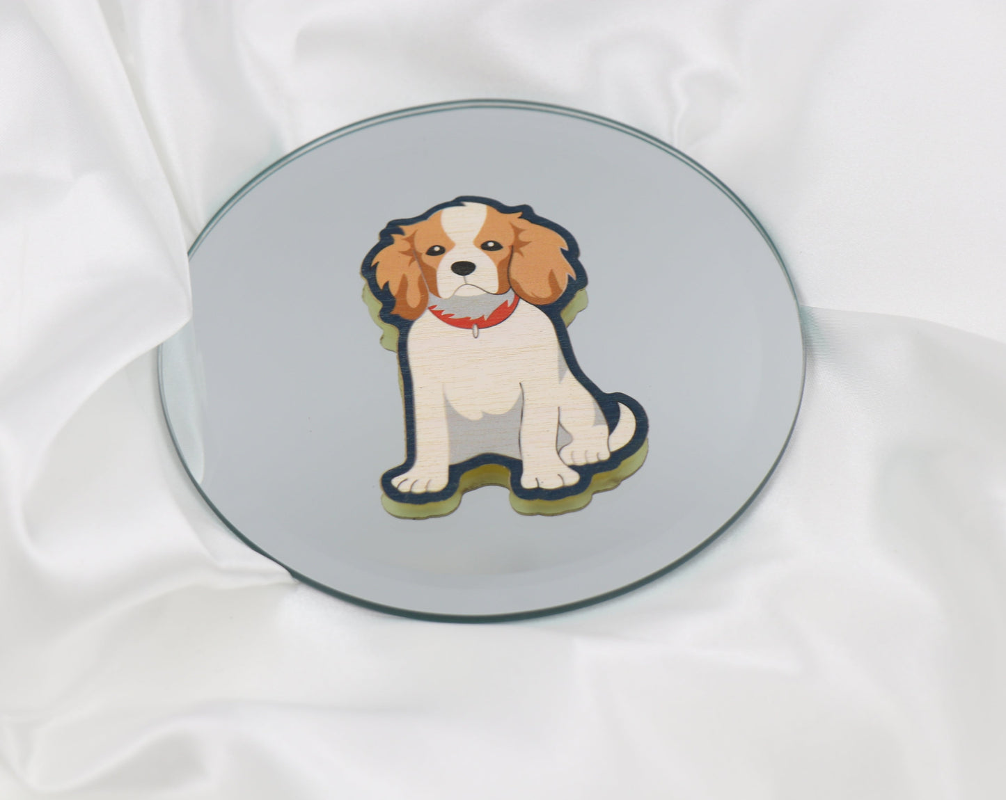 Sam the Cavalier King Charles Spaniel Sticker
