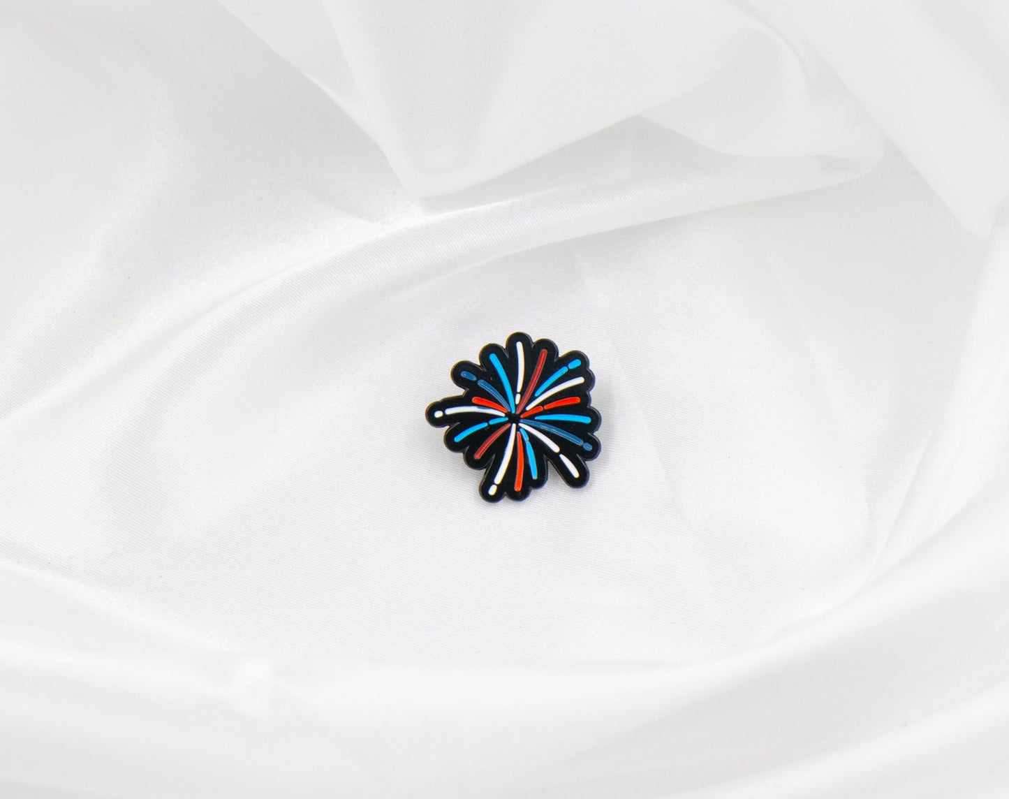 Patriotic Burst Pin