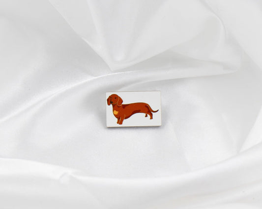 Dottie the Dachshund Pin