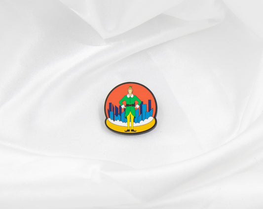 Cotton Headed Elf Pin