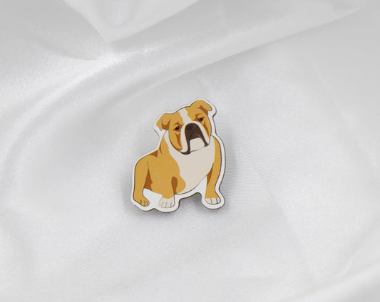 George the English Bulldog Pin