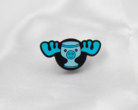Moose Mug Pin