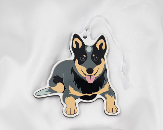 Dually the Cattle Dog Ornament