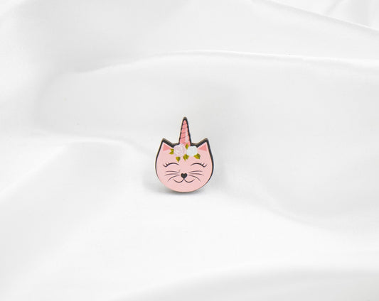 Unicorn Kitty Pin