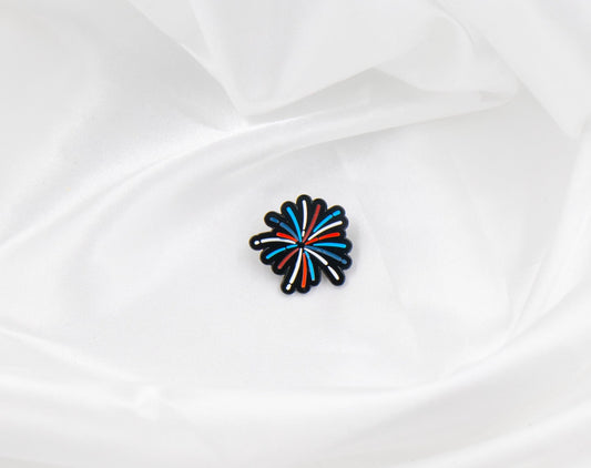 Patriotic Burst Pin