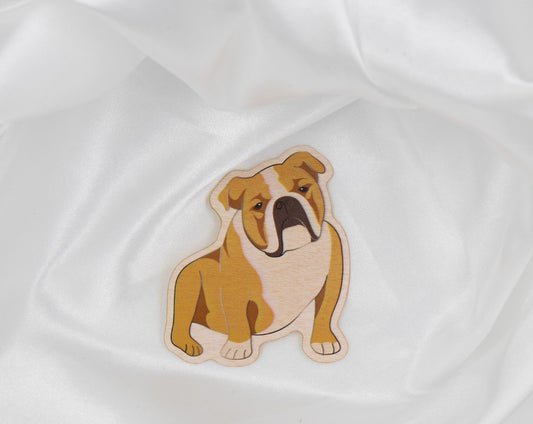 George the English Bulldog Sticker