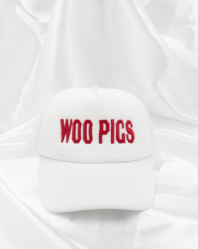WOO PIGS Trucker Hat