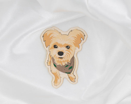 Emma the Morkie Sticker